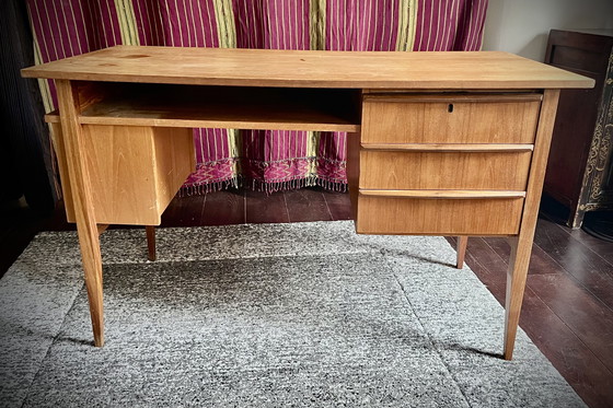 Image 1 of Elegant Danish vintage desk 1960s