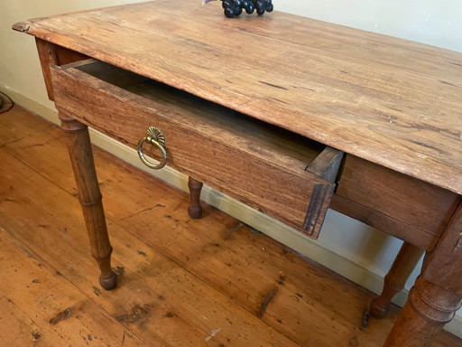 Table Kitchen table Side table French antique