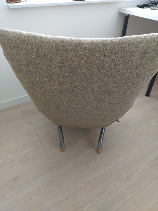 2xlabel van den Berg fauteuils 