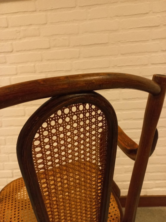 Image 1 of Chaise Thonet avec accoudoirs