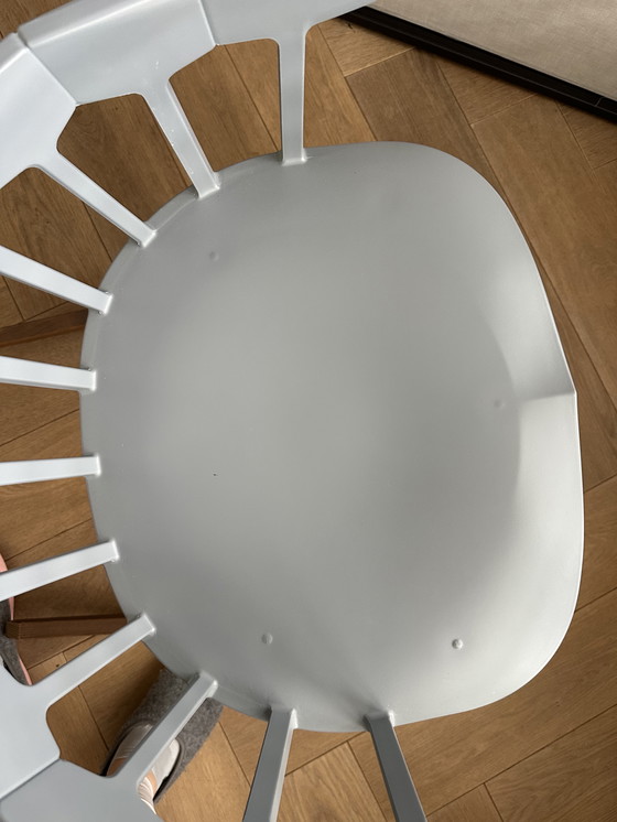 Image 1 of Kartell Comback Stoel Grijs-Blauw