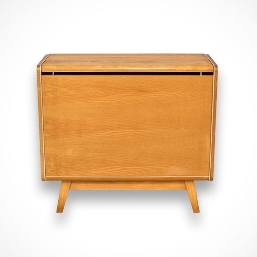 Mobiletto da letto vintage Jitona, anni '70, Cecoslovacchia