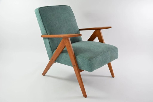 KOMPAS fauteuil, oceaangroen