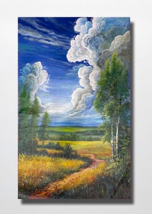 The Breath of Heaven (2026) – schilderijen tekeningen, Canvas
