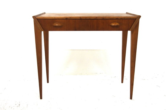Consolle Scandinava in Teak e Rovere, Svezia, 1960, Console, Scandinavian (foto 2 di 5)