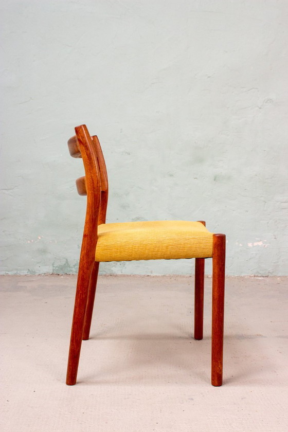 Image 1 of 4 x Niels Otto Möller Model 84 Stoel Deens Vintage Teak