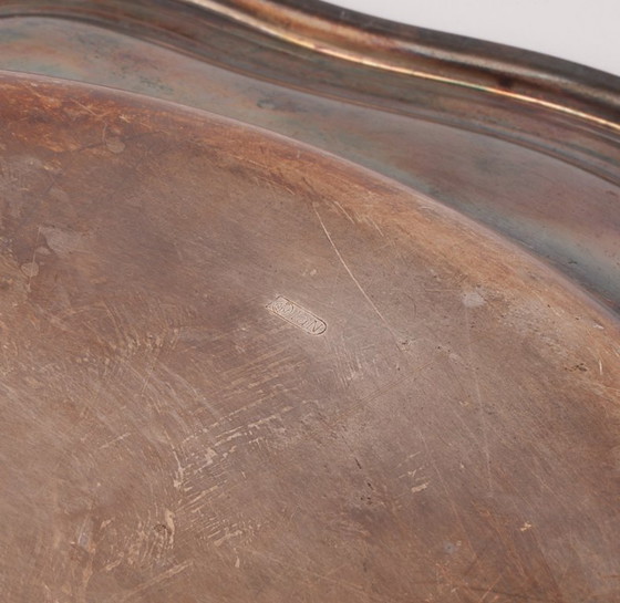 Image 1 of Versilberte Platte "Quist IaN" schwer