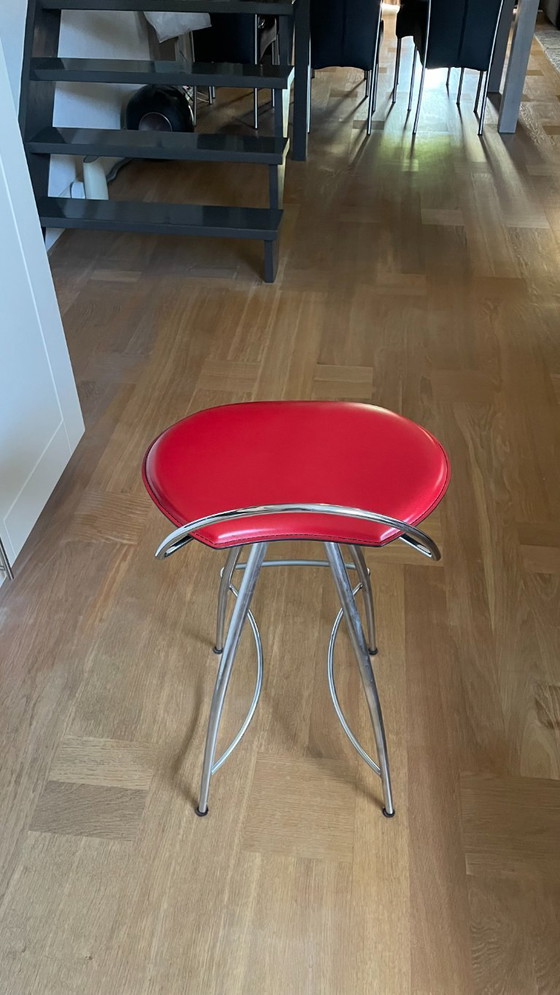Cattelan Italia Barhocker (2x) – Chrom, Skai (photo 4 of 9)