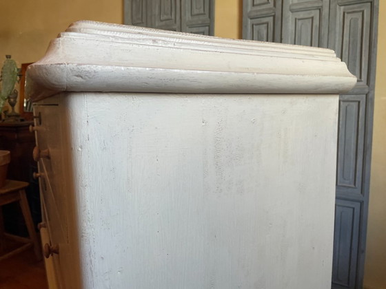 Image 1 of Imposante Hollandse Ladekast Ladenkast Commode 149 cm.