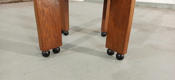 Image 1 of Amsterdamse school Art Deco bijzettafel