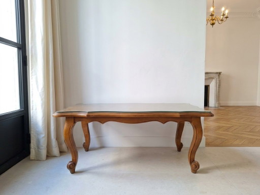 Table basse classique en chêne naturel