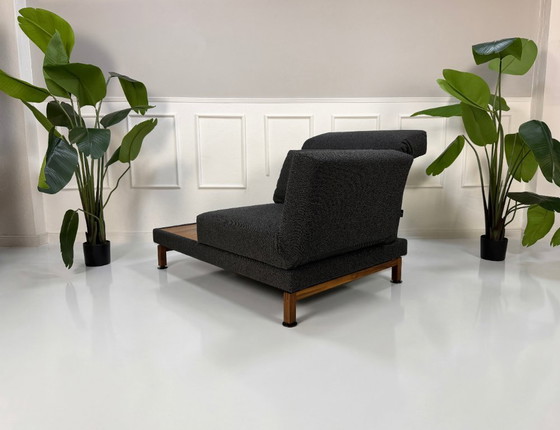 Image 1 of Brühl Moule stoffen fauteuil in grijs, showroommodel