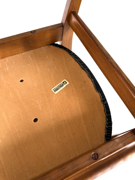 Image 1 of 6x Vintage Eetkamerstoel Model 210, Farstrup ‘60