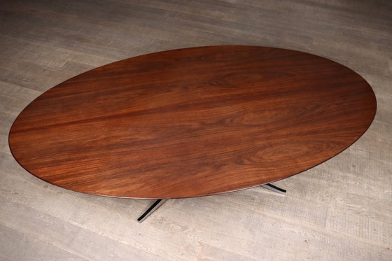 Image 1 of Florence Knoll large Dining Table in walnut, 1960s