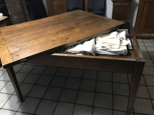 Ancienne table à enveloppes Louis Philippe