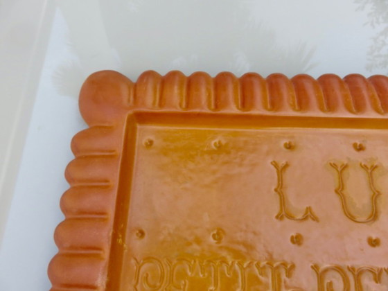 Image 1 of Rare resin tray "Petit Beurre Lu" biscuits, France, 1960