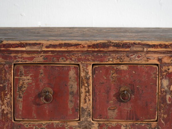 Mobile orientale antico con patina rossa (c.1900) #77 – Cassettiere (photo 30 of 40)