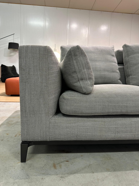 Image 1 of Minotti Andersen 3/4-Seater Gray + Headrest
