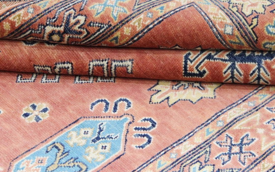 Image 1 of Alfombra Ziegler Kazak original anudada a mano, 185 x 122 cm, nueva y en excelente estado.