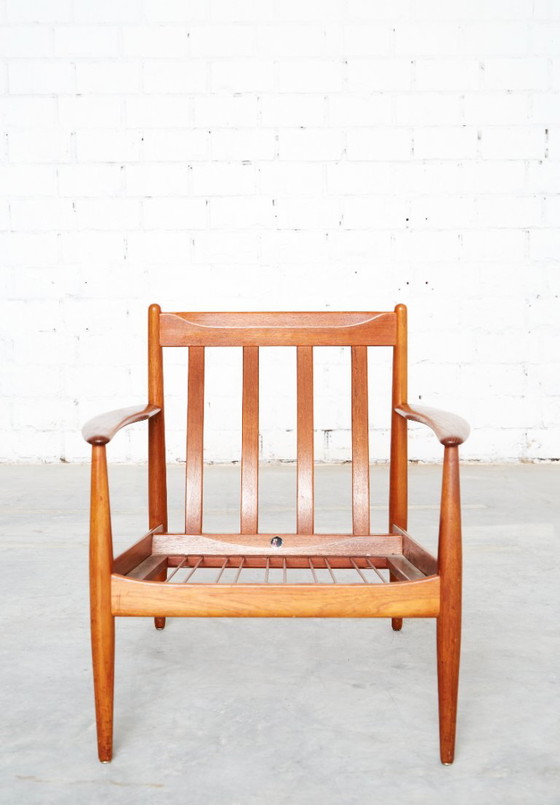 Mid-Century FD118 Teak Easy Chair by Grete Jalk for France & Søn – Armchairs, Wood (photo 15 of 16)