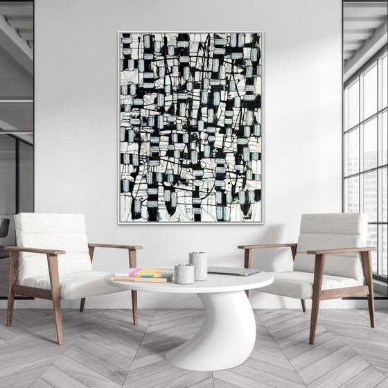 Natia Antadze Abstract Composition XXL – Paintings & Drawings, Canvas (photo 5 of 15)