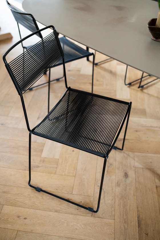 Image 1 of 4 x Vintage Alias spaghettistoelen Giandomenico Belotti