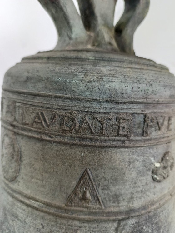 Image 1 of Great Antique bronze Church bell from 1679