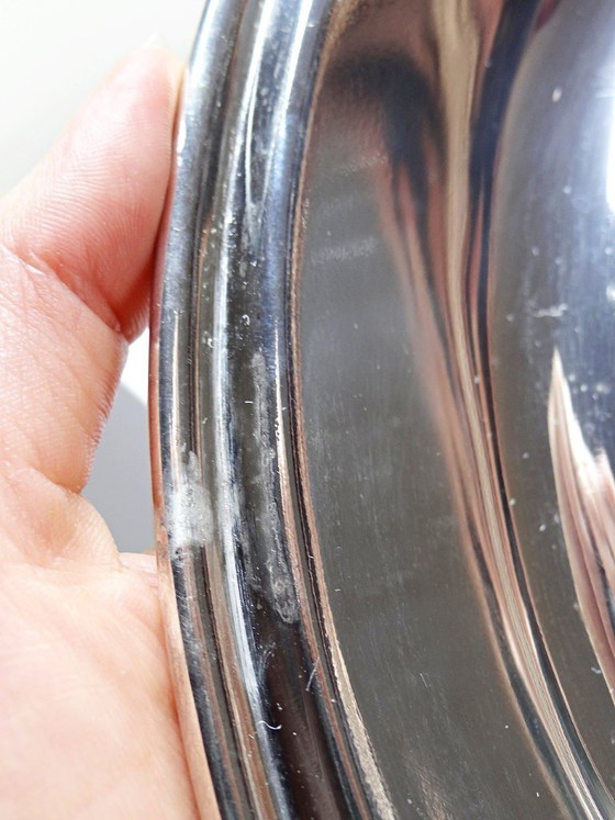 Image 1 of Vintage silver-plated metal foie gras bell with duck handle, 1960s-1980s