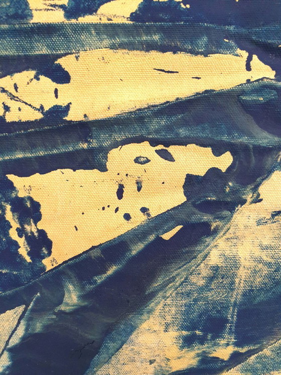 Jürgen Angeler - Blue Golden Jungle – Paintings & Drawings, Canvas (photo 15 of 22)