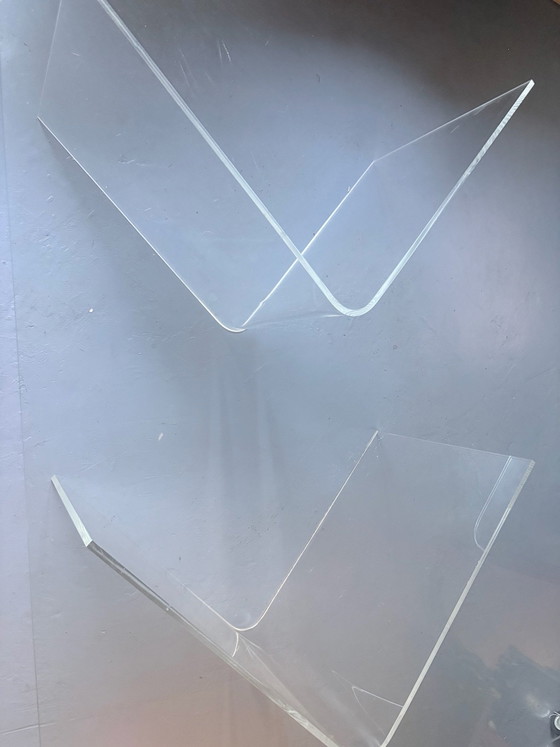Large Coffee table glass and plexi – Plexiglass (photo 4 of 5)