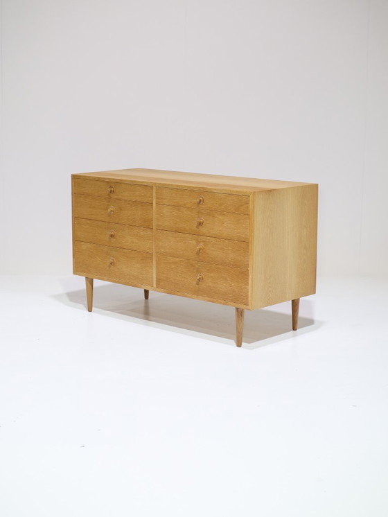 Image 1 of Børge Mogensen double chest of drawers oak Danish 1960s