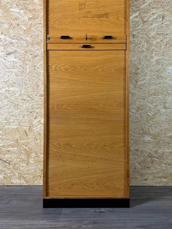 Image 1 of 50s 60s roller shutter cabinet Office cabinet Filing cabinet Mid - Century Dobergo