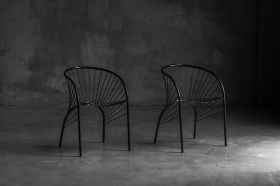 Image 1 of "Lizzie" Chairs by Regis Portier for Paolo Pallucco, Italy, 1980s