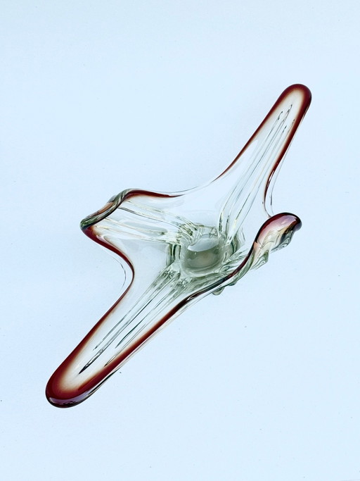 Murano glazen tafelmiddenstuk / centerpiece – Italië, ca. jaren 1950-1960
