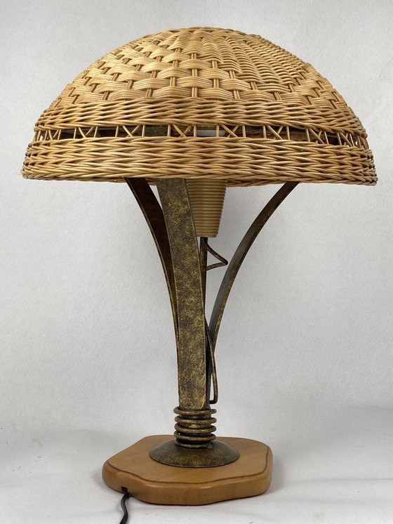 Image 1 of Mushroom Table Lamp, 1960S