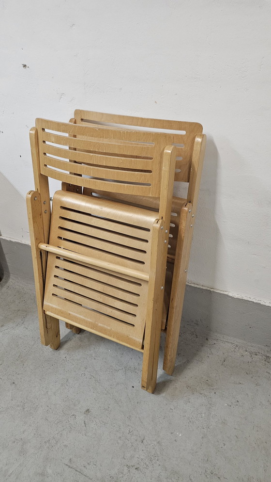 Image 1 of Set of 2 vintage IKEA folding chair folding chairs folding 1980s 1990s