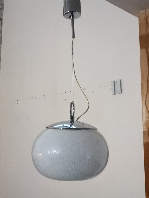Hanglamp van Murano-glas van Mazzega, jaren 70.