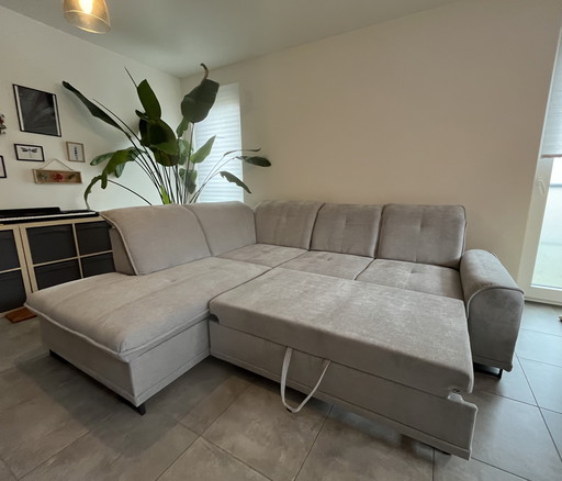 Nouveau canapé gris moderne convertible en lit - nouveau prix 1899 €