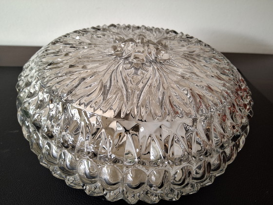 Image 1 of Vintage ceiling lamp attributed to Glashütte Limburg, c. 50/60, rare