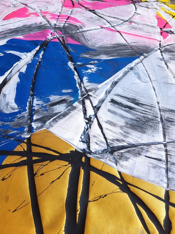 Image 1 of Jürgen Angeler - Pink Heart - 200 x 140 cm