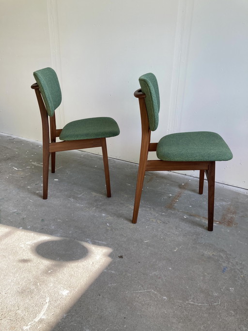 Mid-Century Teak Stoelen
