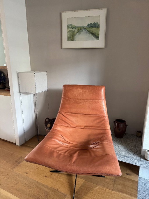 Bodilson-Drehsessel aus Leder