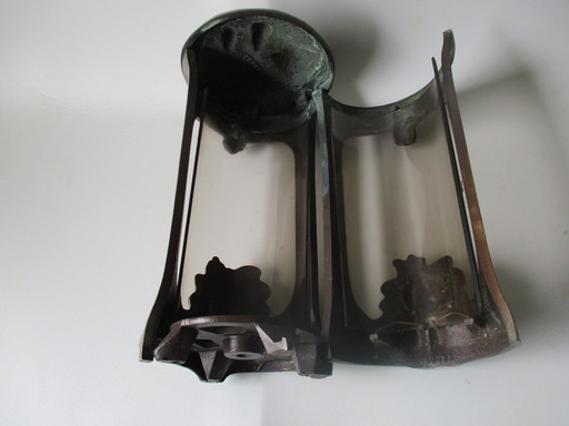 Lanterne tombale ou lanterne de pierre tombale, Bronze 3,3 kg, Pour l'intérieur et l'extérieur
