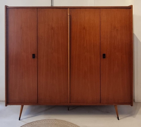 Mid Century kledingkast – Kledingkasten, Hout (photo 3 of 24)