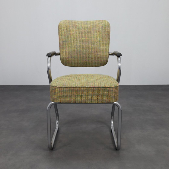 Image 1 of Tubular Frame Arm Chair by Fana, 1960s