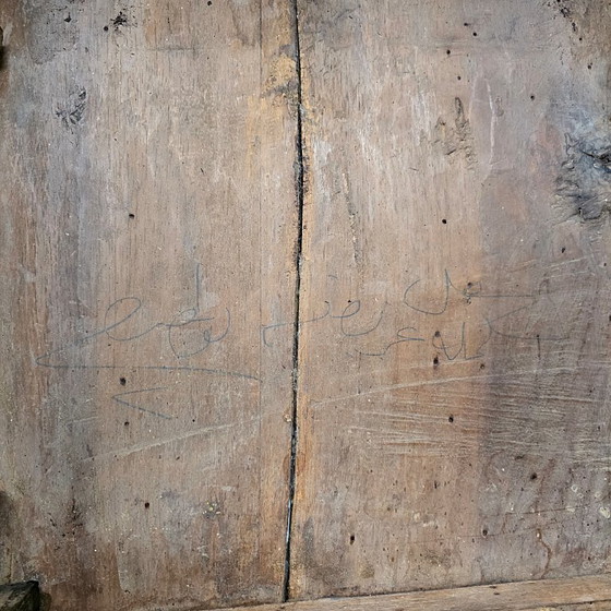 Image 1 of Antique Moroccan mashrabiya side table, late 19th century