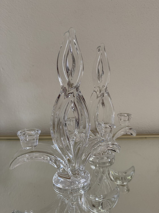 Image 1 of Kristallen kandelaar Vannes jaren 60