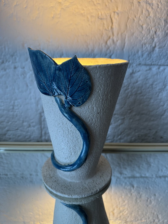 Image 1 of Lampada vintage in ceramica fatta a mano