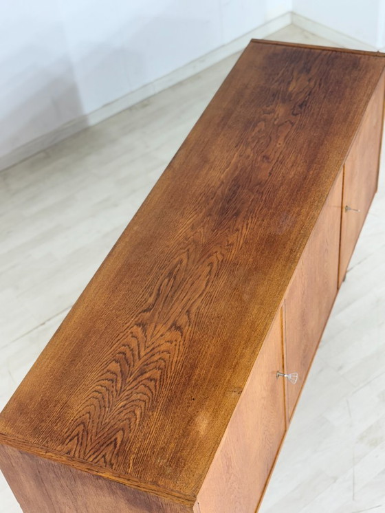 Image 1 of Hellerau Dressoir Buffetkast Ladenkast Vintage Meubels