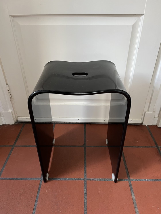 Image 1 of Kruk badkamer kunststof zwart